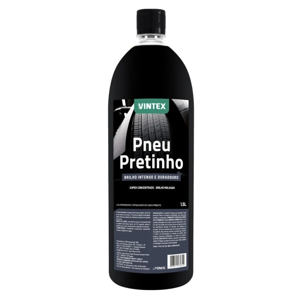Pneu Pretinho 1,5L Vintex Vonixx Super Concentrado