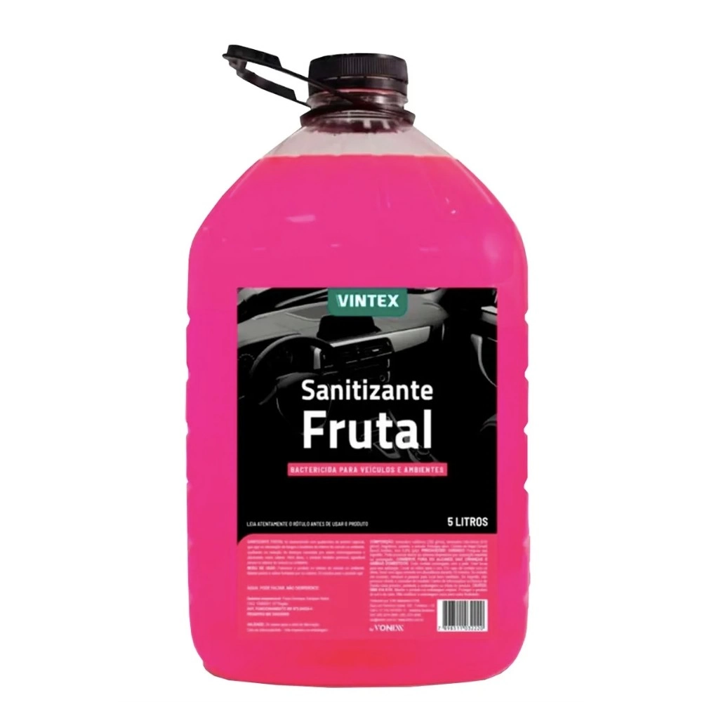 Sanitizante Aromatizante Cheirinho Carro Frutal Vonixx 5l